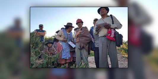 Por una soberanía alimentaria en Potosí, Bolivia
